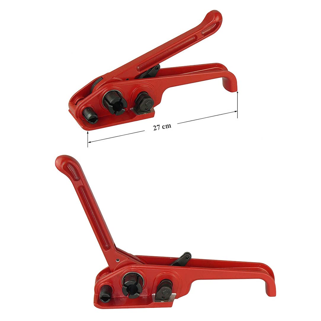 INTBUYING Manual Strapping Tensioner & Cutter Tool - Electric Heating Welding Strapping Sealer for PP Belt (220V) - Perfect for Packaging, Shipping & Warehouse Use