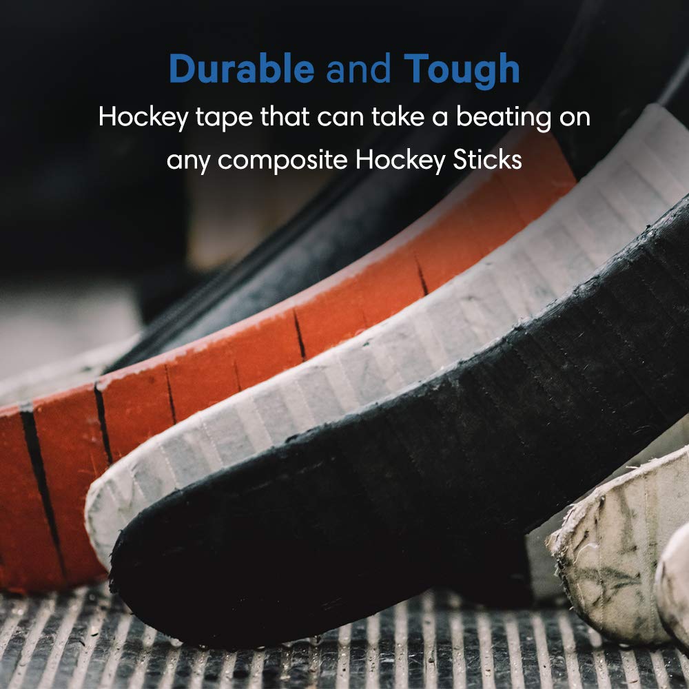 Best Sports Tape & Hockey Tape for Injury Support & Grip - Durable Athletic Tape for Hockey, Basketball & More - Perfect for Wrist, Ankle & Joint Support