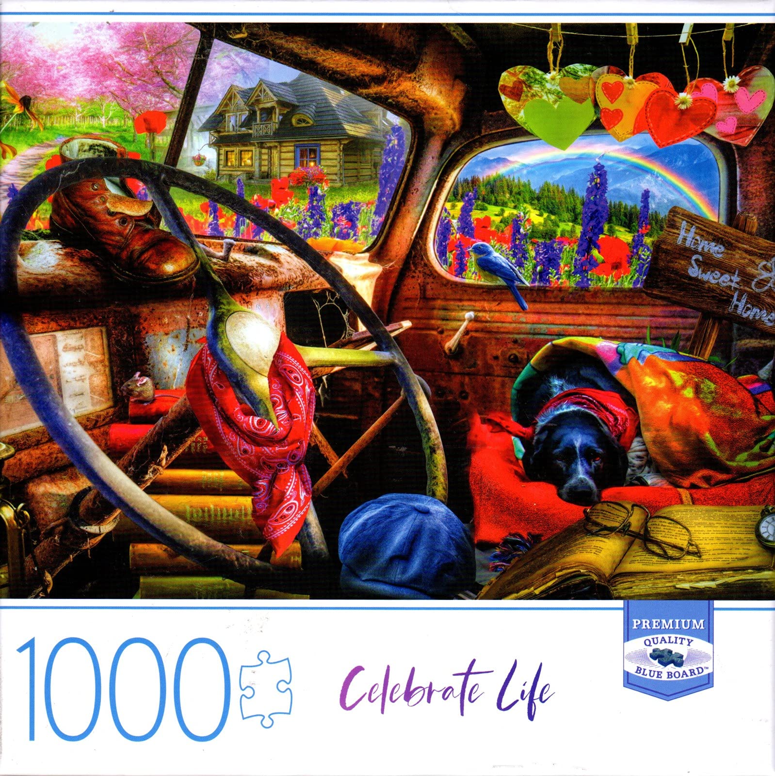 Celebrate Life: Home Sweet Home 1000 Piece Jigsaw Puzzle for Adults - Perfect for Family Game Night, Stress Relief & Home Decor