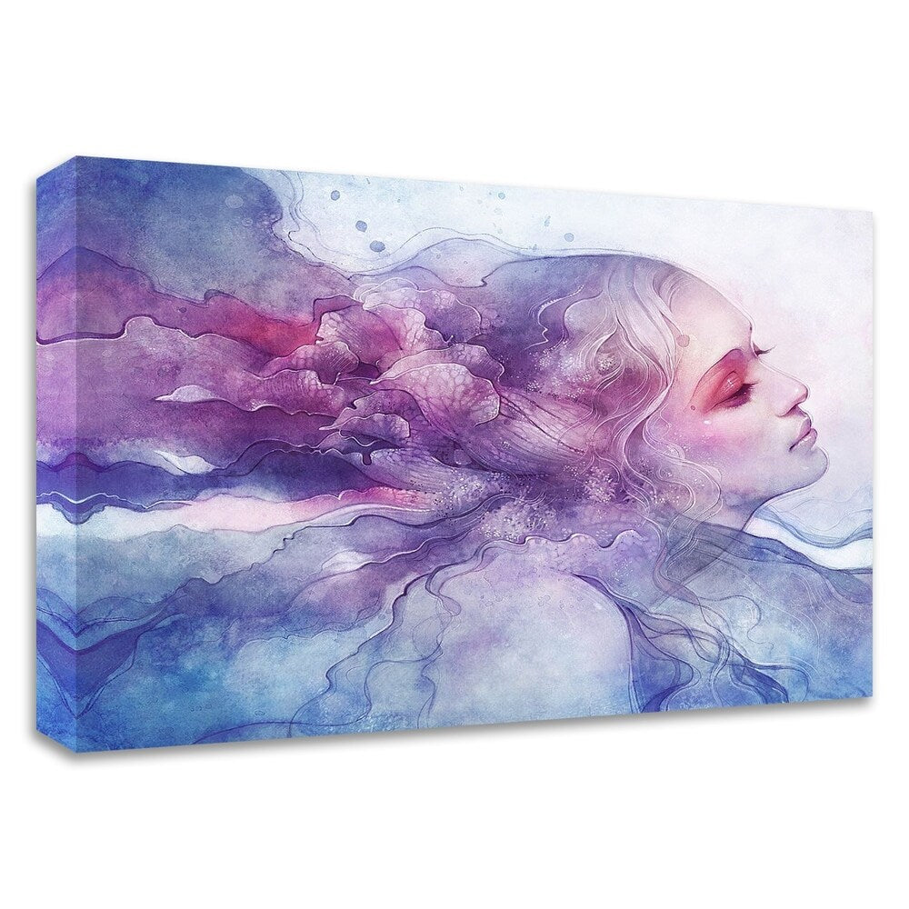 Bait by Anna Dittman - Stunning Canvas Wall Art Print - Ready to Hang - Perfect for Living Room, Bedroom & Office Decor
