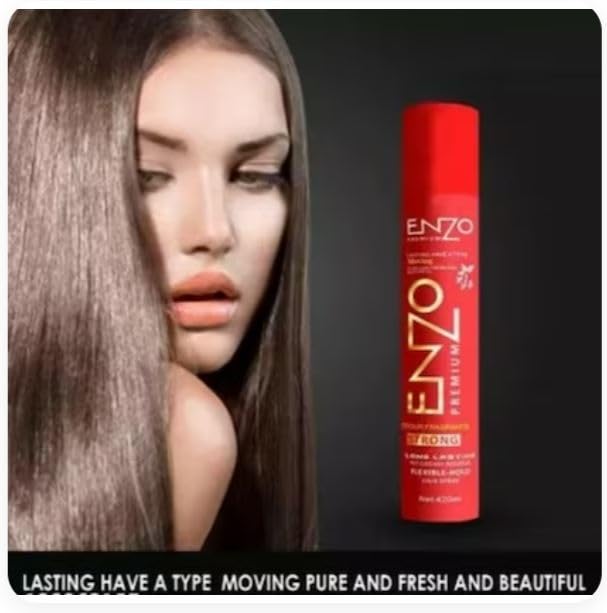B inik Hair Spray & Hair Serum Combo Set (2 Items) - Volumizing & Nourishing for All Hair Types | Perfect for Styling & Daily Hair Care