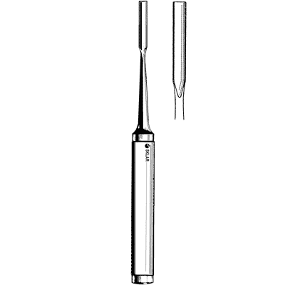Cobb Type Spinal Gouge 11 40 6920 - High Precision Surgical Instrument for Spinal Surgery & Orthopedic Procedures