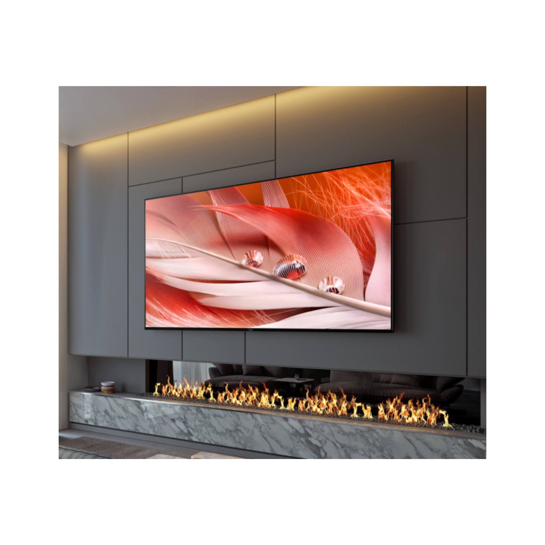 Sony BRAVIA XR 75-Inch X90J 4K HDR Smart LED TV with Google TV (2021 Model) - Full Array Local Dimming, Dolby Vision, Alexa Compatibility - Perfect for Home Theater, Gaming & Streaming | Open Box Deal