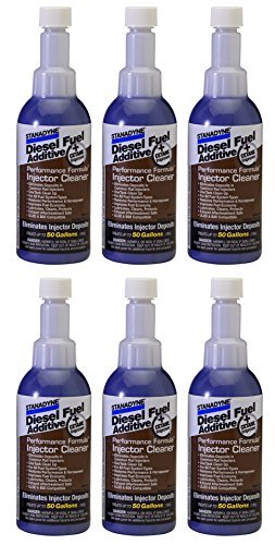 Stanadyne Performance Formula Diesel Injector Cleaner - 6 Pack (16 oz Each) | Improves Fuel Efficiency & Engine Performance | Ideal for Trucks, SUVs & Heavy-Duty Vehicles