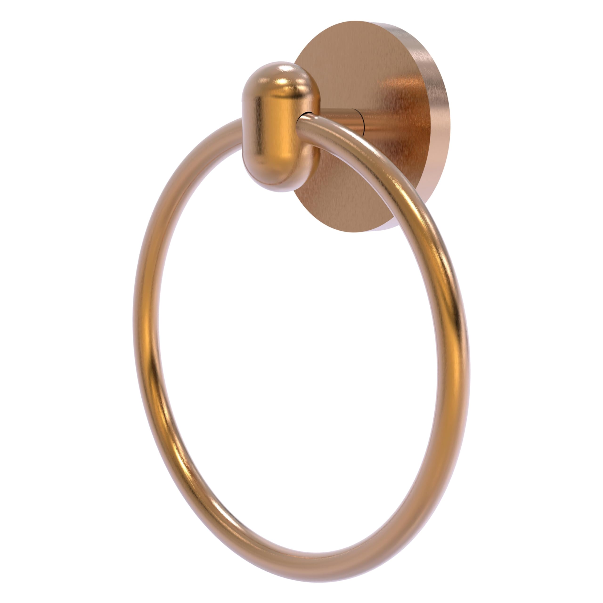 Stainless Steel Towel Ring Holder - Bathroom & Kitchen Wall Mounted for Hand & Dish Towels - Rustproof & Durable for Home Decor