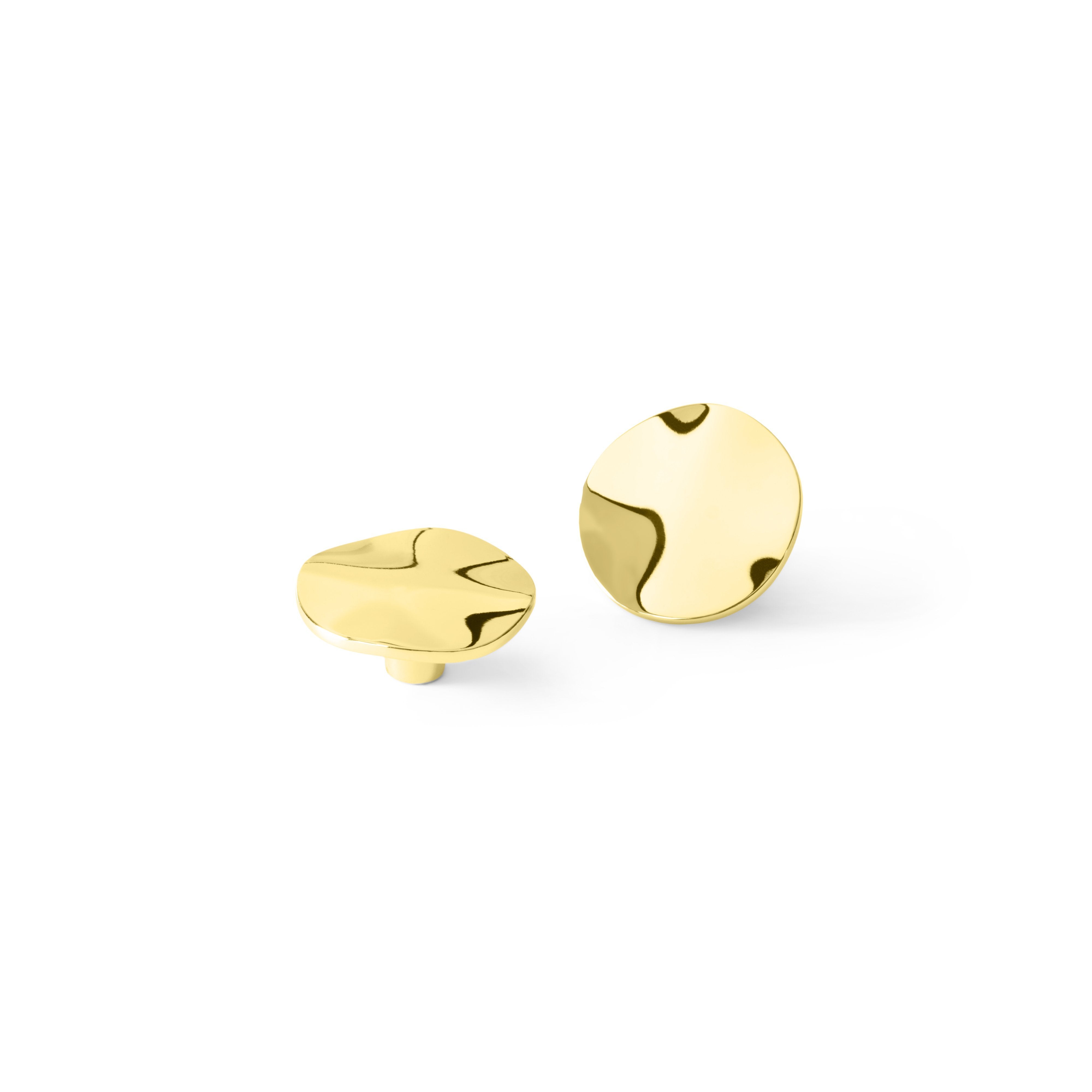 Ripple Hardware Knob - Premium Metal Cabinet Knob for Furniture & Drawers - Perfect for Kitchen, Bathroom & Office Cabinets