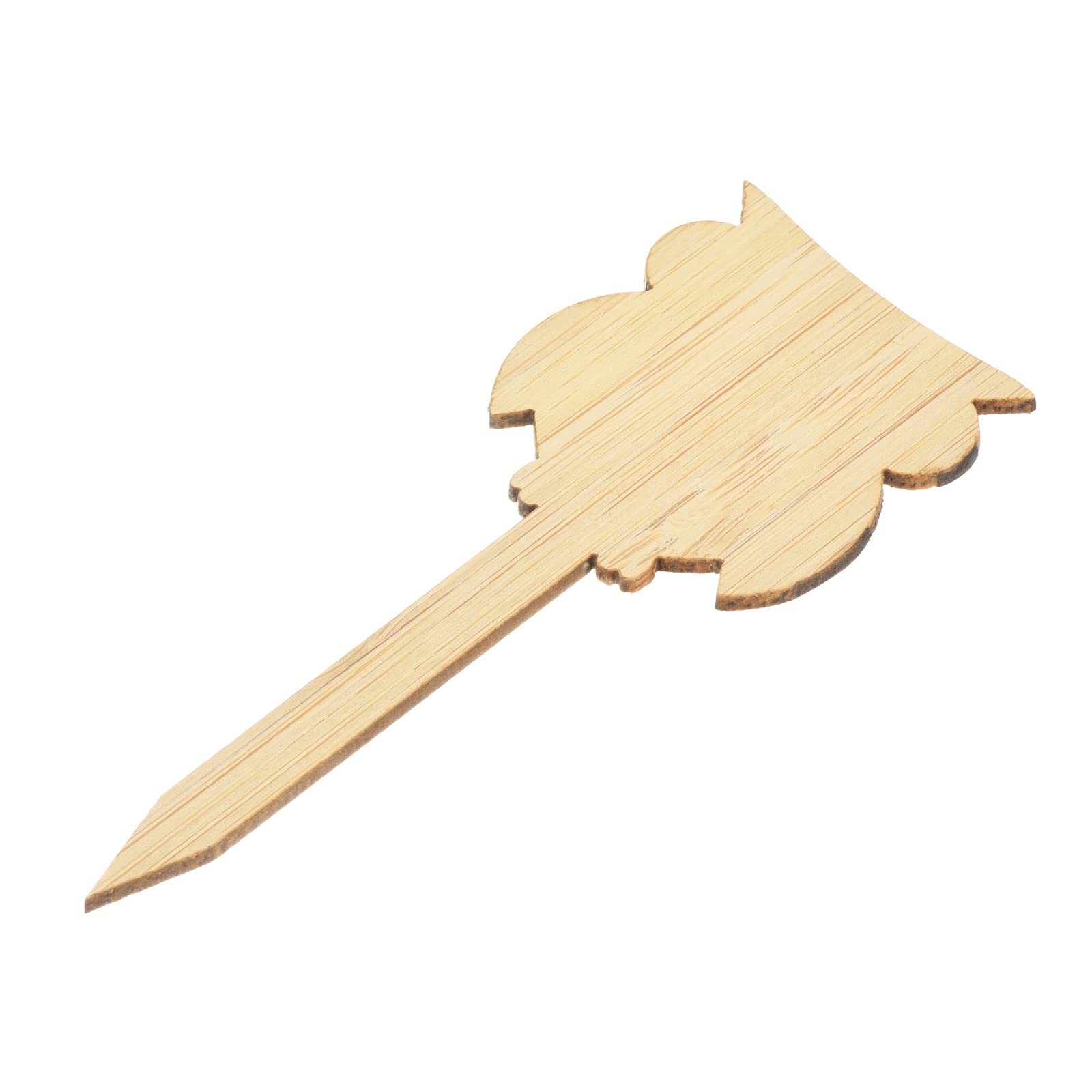 20Pcs Bamboo Animal Shaped Plant Labels - Waterproof Garden Markers for Indoor & Outdoor Plants - Perfect for Seedlings, Herbs, and Vegetable Gardening