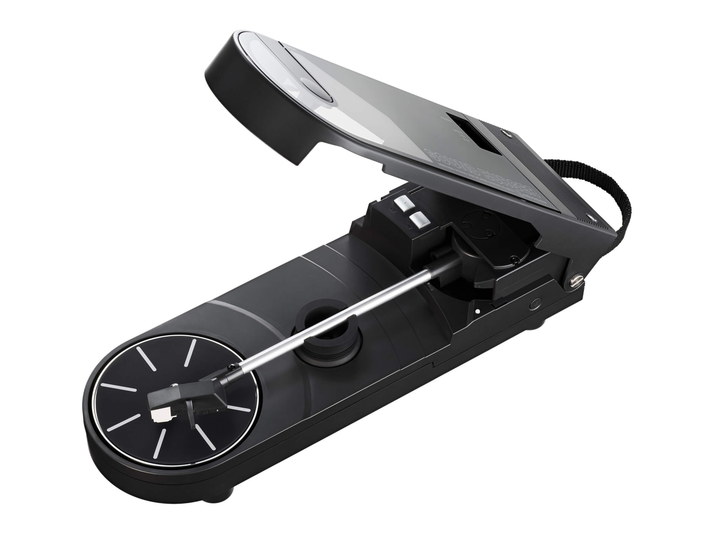 Audio Technica AT SB727 Soundburger Portable Vinyl Record Player - Wireless Bluetooth Turntable for Vinyl Lovers, Home & Travel Use