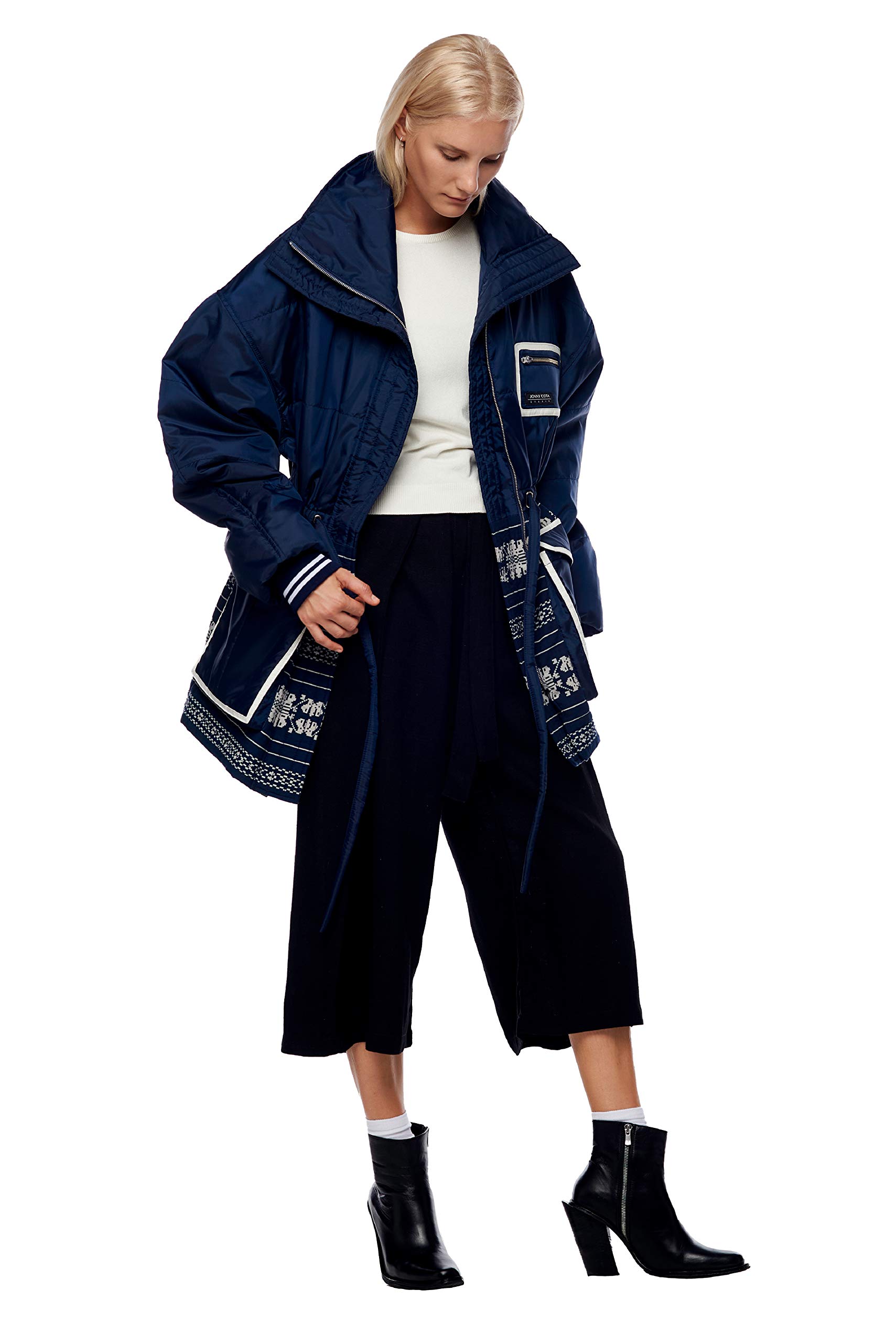 Jonny Cota Studio Women's Linen Wrap Pants - Comfortable & Stylish High Waisted Wide Leg Trousers for Summer, Beach & Casual Wear