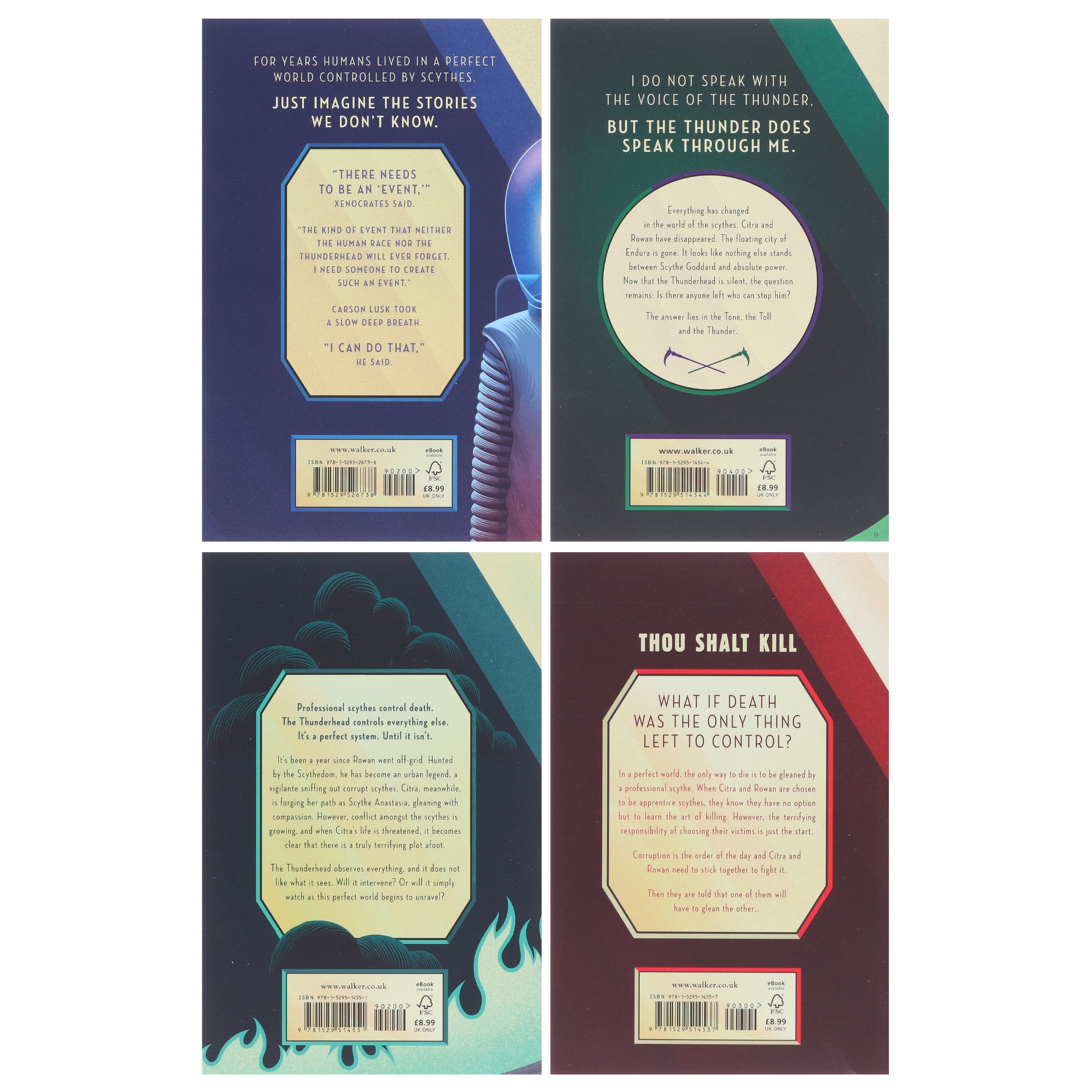 Arc of a Scythe 4-Book Box Set by Neal Shusterman | YA Dystopian Fiction Series | Paperback for Teens Ages 14+ | Perfect for Book Clubs & Fantasy Lovers