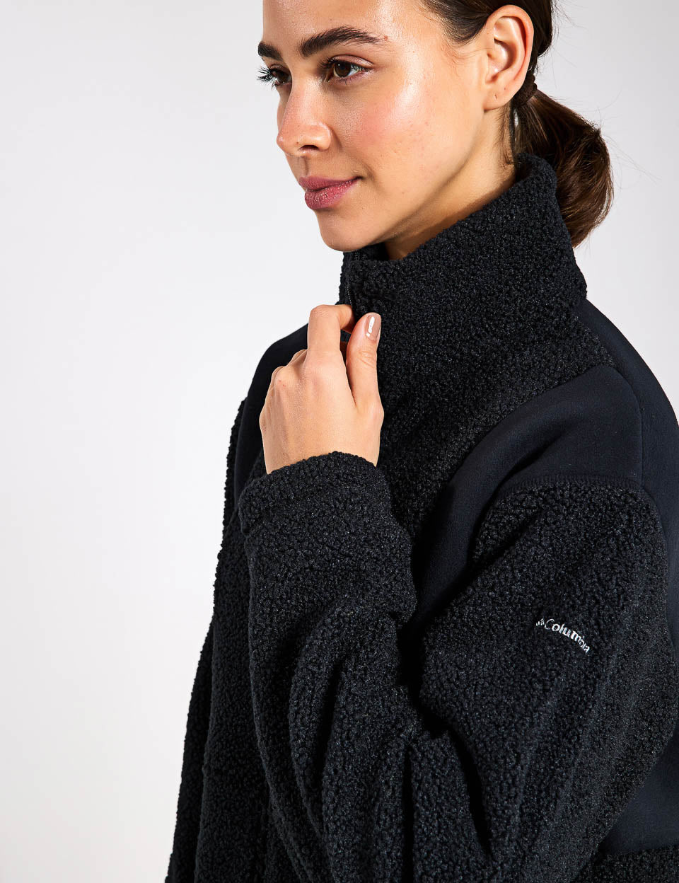 Panorama Full Zip II Fleece Jacket for Men & Women - Soft & Warm Winter Outerwear - Black - Perfect for Hiking, Camping & Outdoor Activities