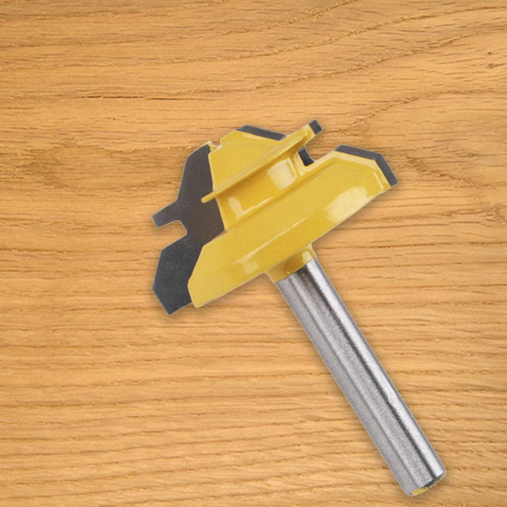 45 Degree Lock Miter Router Bit - 1/4