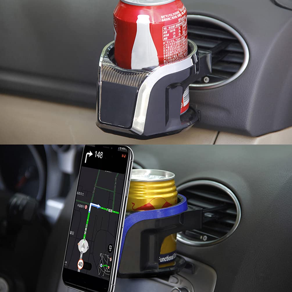 FAVOMOTO Universal Car Cup Holder Phone Mount - Adjustable Smartphone Stand for iPhone, Samsung, Google Pixel - Perfect for Road Trips, Commuting & Food Delivery Drivers