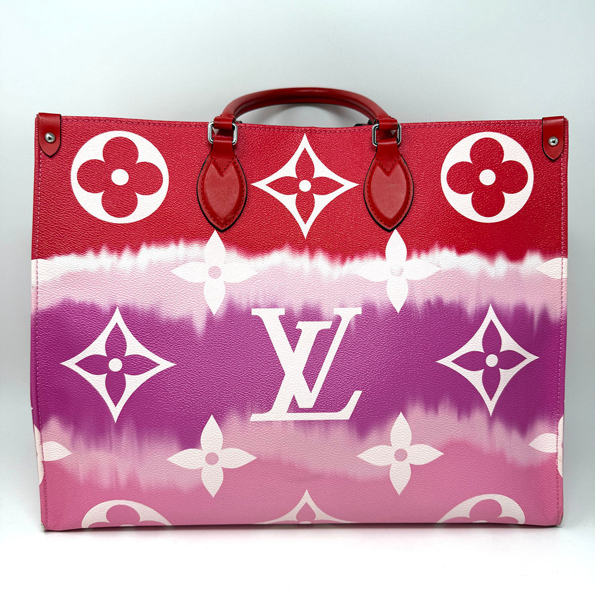 Louis Vuitton Escale OnTheGo GM Tote Bag - Luxury Designer Handbag for Women, Spacious Travel & Work Tote - Perfect for Office, Business Trips & Daily Commute