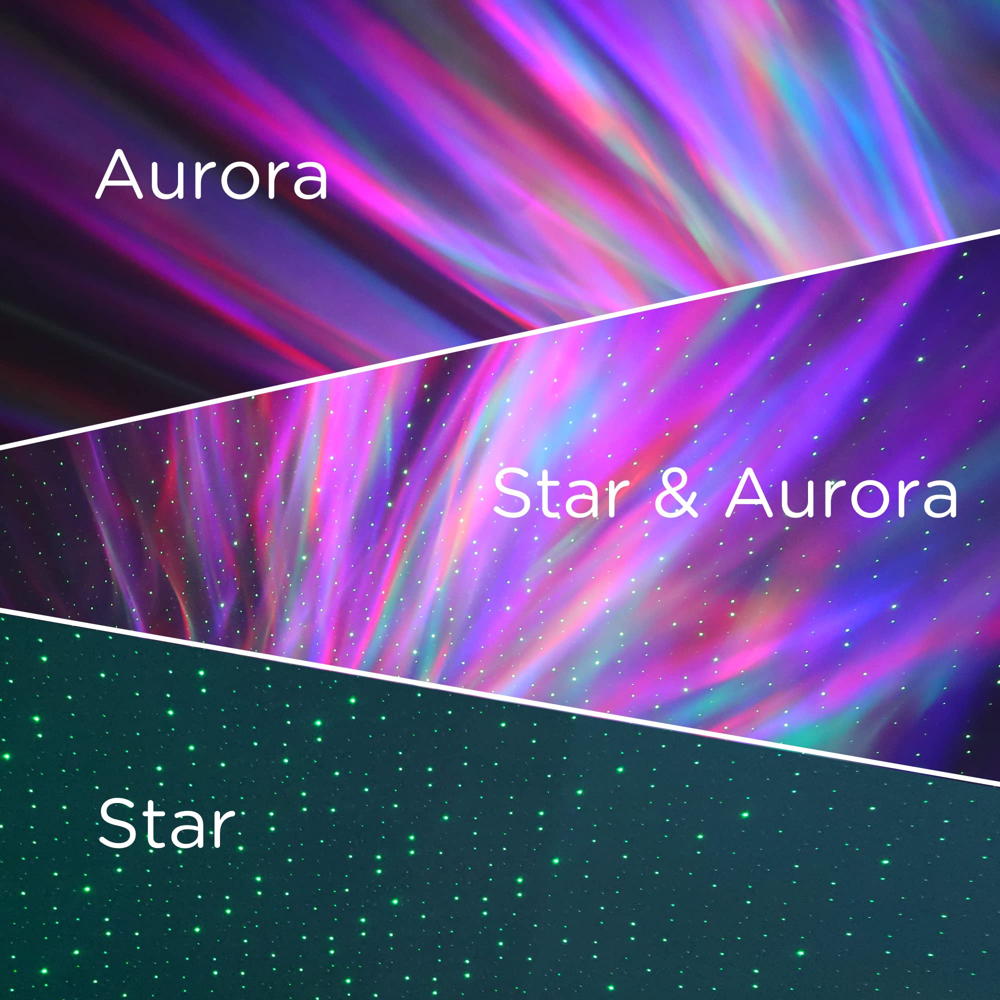 Galaxy Projector Star Light with Bluetooth Speaker & Remote Control - Star Projector Night Light for Bedroom, Kids Room, Meditation & Relaxation with Timer & Aurora Effects