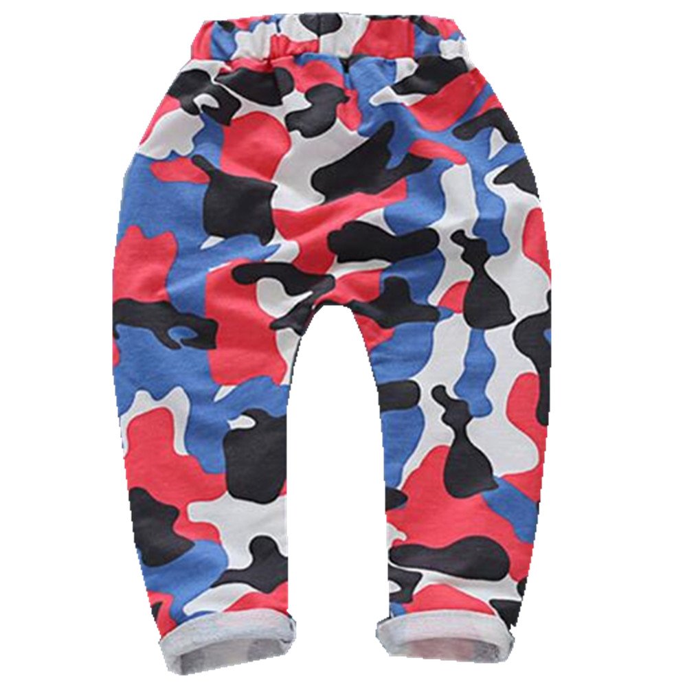 Boys Camouflage Harem Pants - Comfortable Loose Fit Cargo Joggers for Toddler & Kids | Perfect for Outdoor Play, School & Casual Wear