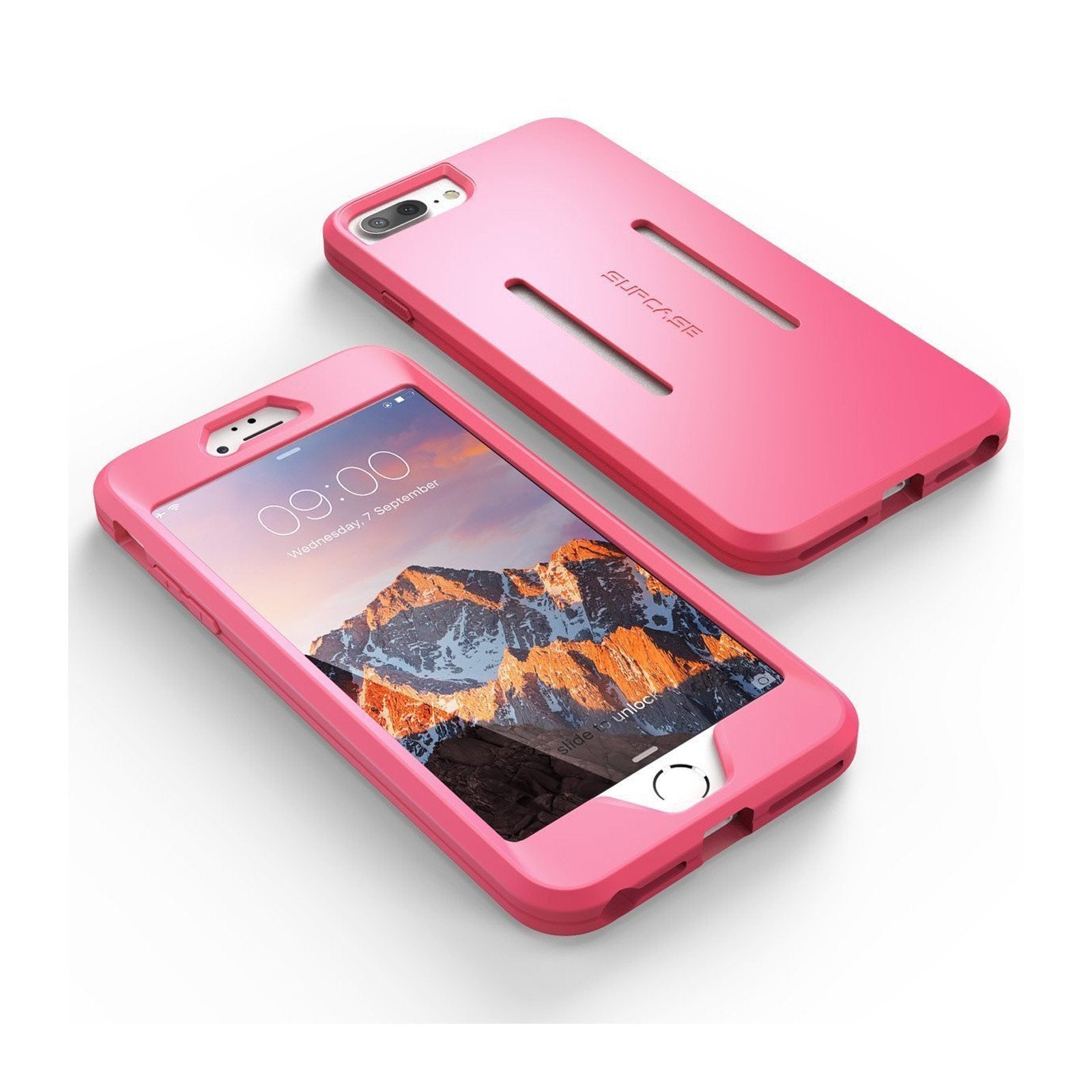 iPhone 7 Plus / 8 Plus Running Armband - Pink | Adjustable Workout Phone Holder for Gym, Jogging & Fitness Activities