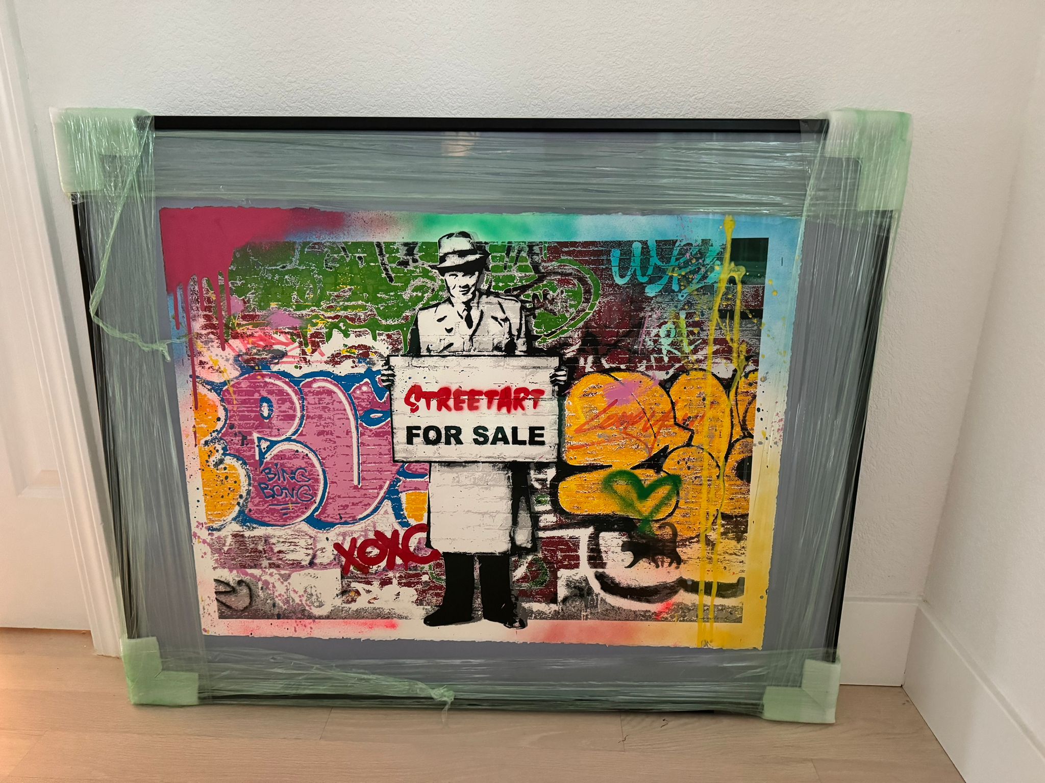 HIJACK GRAFFITI ART FOR SALE - Urban Street Art, Wall Decor, Gift for Artists - Perfect for Home Decoration, Studio Walls & Street Art Collections