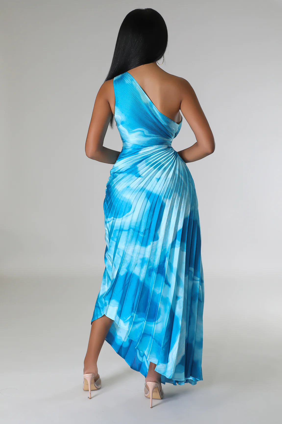 Aniya Oasis Maxi Dress - Flowy Summer Beach Dress for Women, Boho Chic Long Dress with Pockets, Perfect for Vacations, Weddings & Outdoor Events