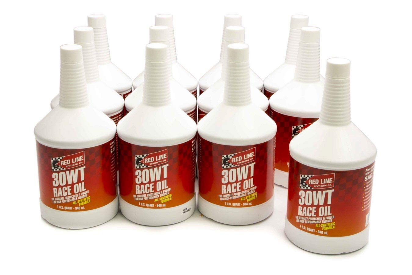 30WT Race Oil Case/12 (10W30) - High Performance Motor Oil for Racing & High-Temperature Engines - Ideal for Track Days, Drag Racing & Performance Vehicles