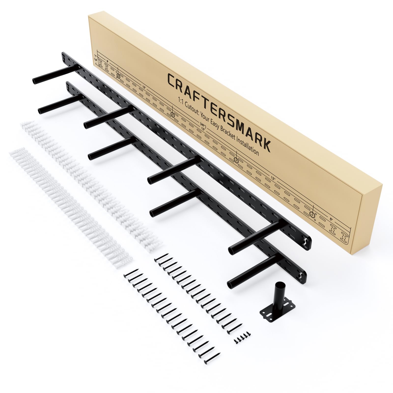 Heavy Duty Floating Shelf Brackets 43