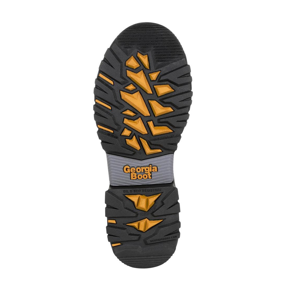 Rumbler Composite Toe Waterproof Work Boots for Men - Safety Shoes for Construction, Hiking & Outdoor Work | Slip Resistant & Comfortable