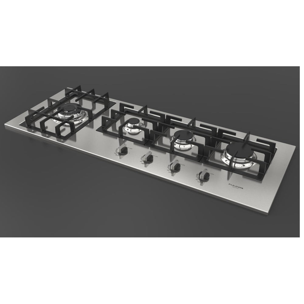 Fulgor Milano 42 Inch 400 Series 4-Burner Stainless Steel Gas Cooktop - F4GK42S1 | Perfect for Modern Kitchens, Home Chefs & Professional Cooking