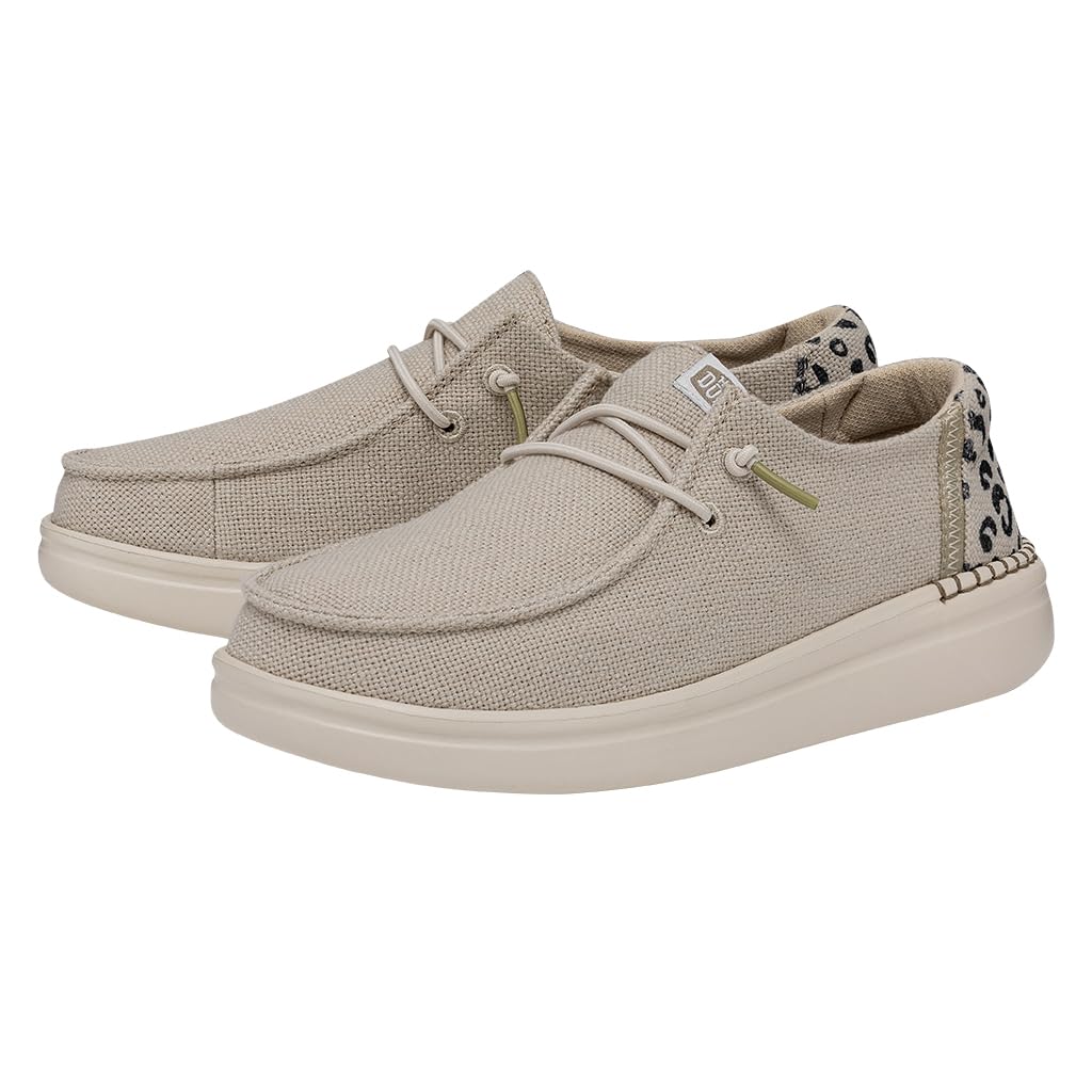 Hey Dude Women's Wendy Rise Slip-On Loafers - Comfortable & Lightweight Casual Shoes for Women - Perfect for Walking, Travel & Everyday Wear
