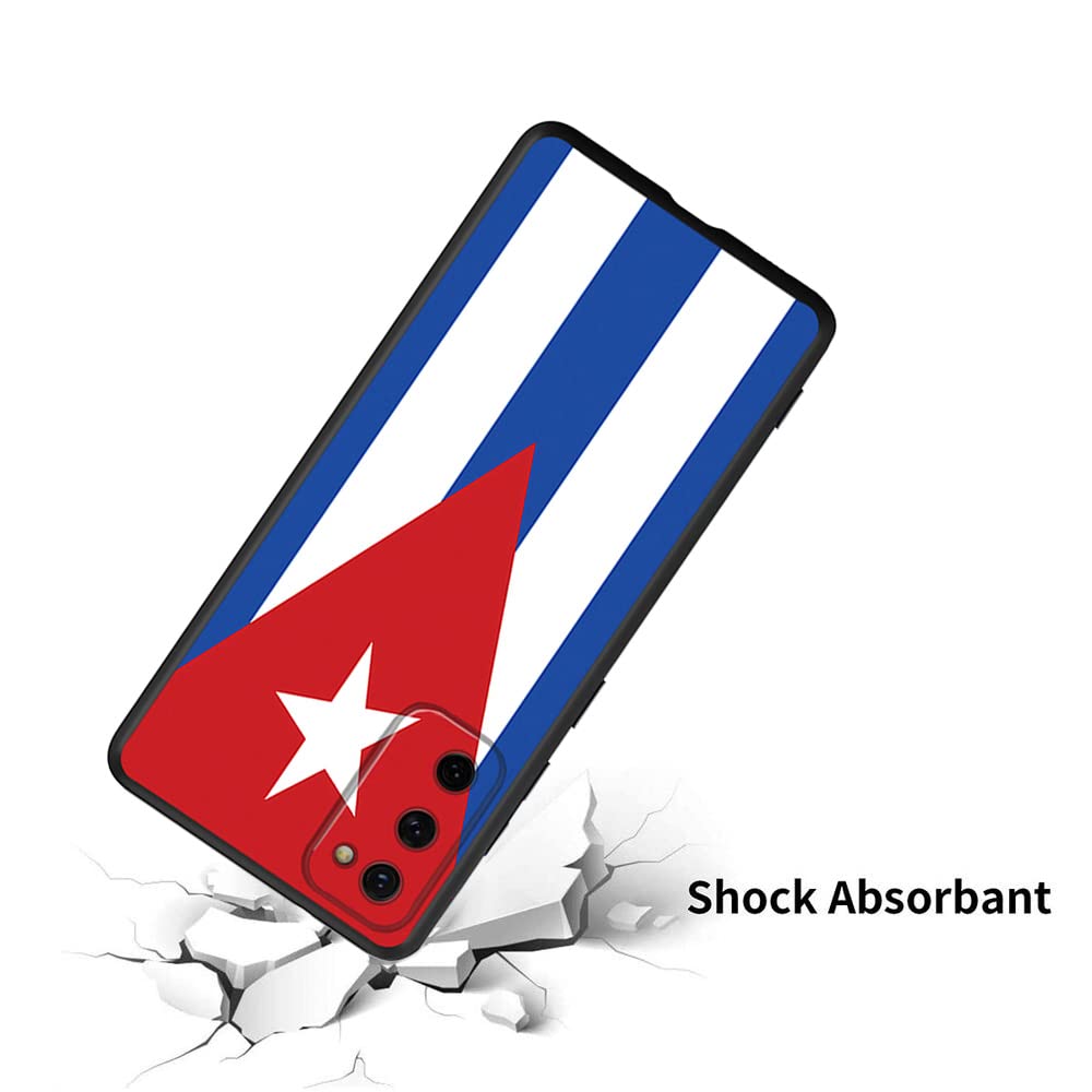 Samsung Galaxy S20 FE 5G Case - Cuban Flag TPU Shockproof Cover for Daily Protection