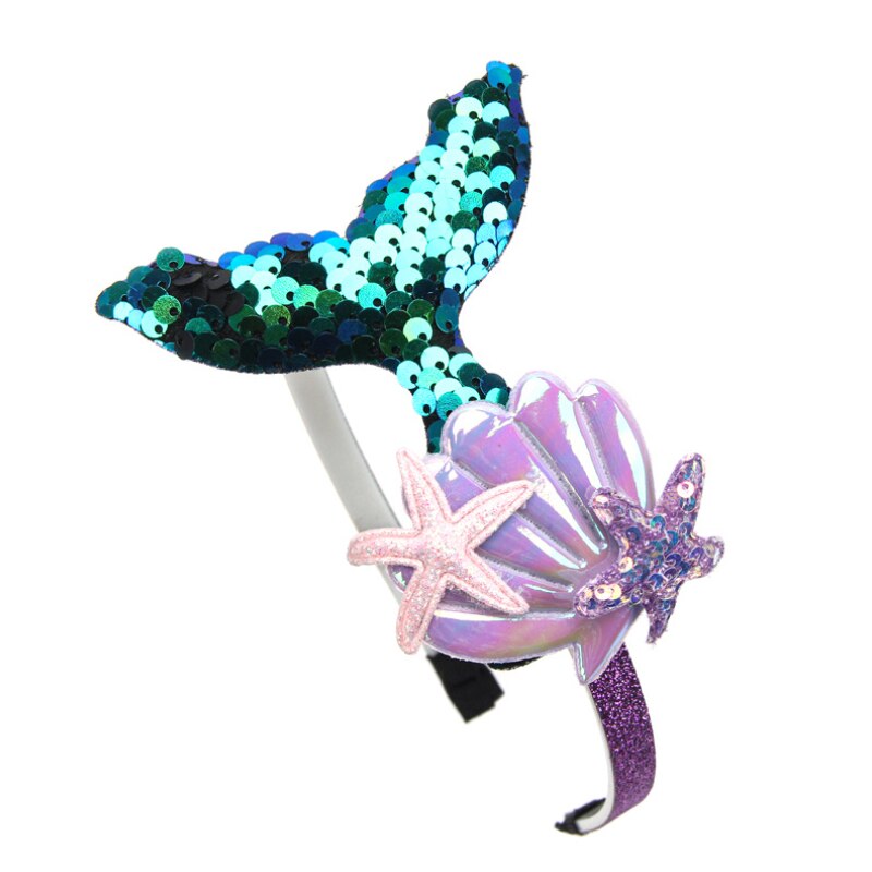 Adella Sparkly Sequin Baby Headband for Girls - Elegant Hair Accessories for Newborn, Infant, Toddler - Perfect for Birthday, Photo Shoots, Parties & Special Occasions