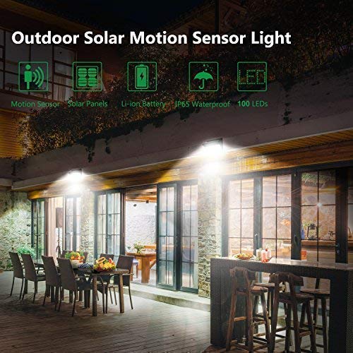 28LED Solar Lights Outdoor (4 Pack) - 100LED Solar Lights for Garden (2 Pack) - Waterproof Solar Powered Lights for Pathway, Yard, Patio, and Landscape Decoration