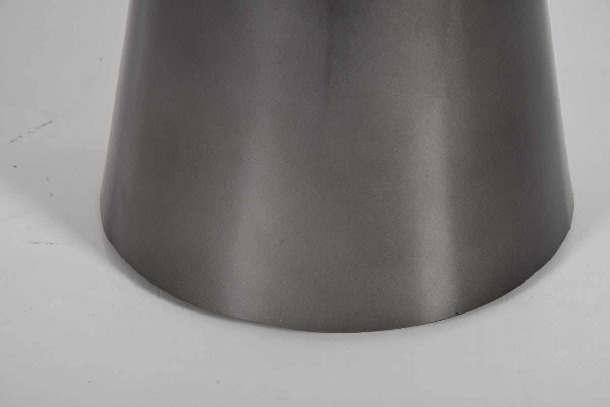 Modern Espresso Accent Table - Small Side Table for Living Room, Bedroom, or Entryway - Perfect for Decor, Lamps, and Plants