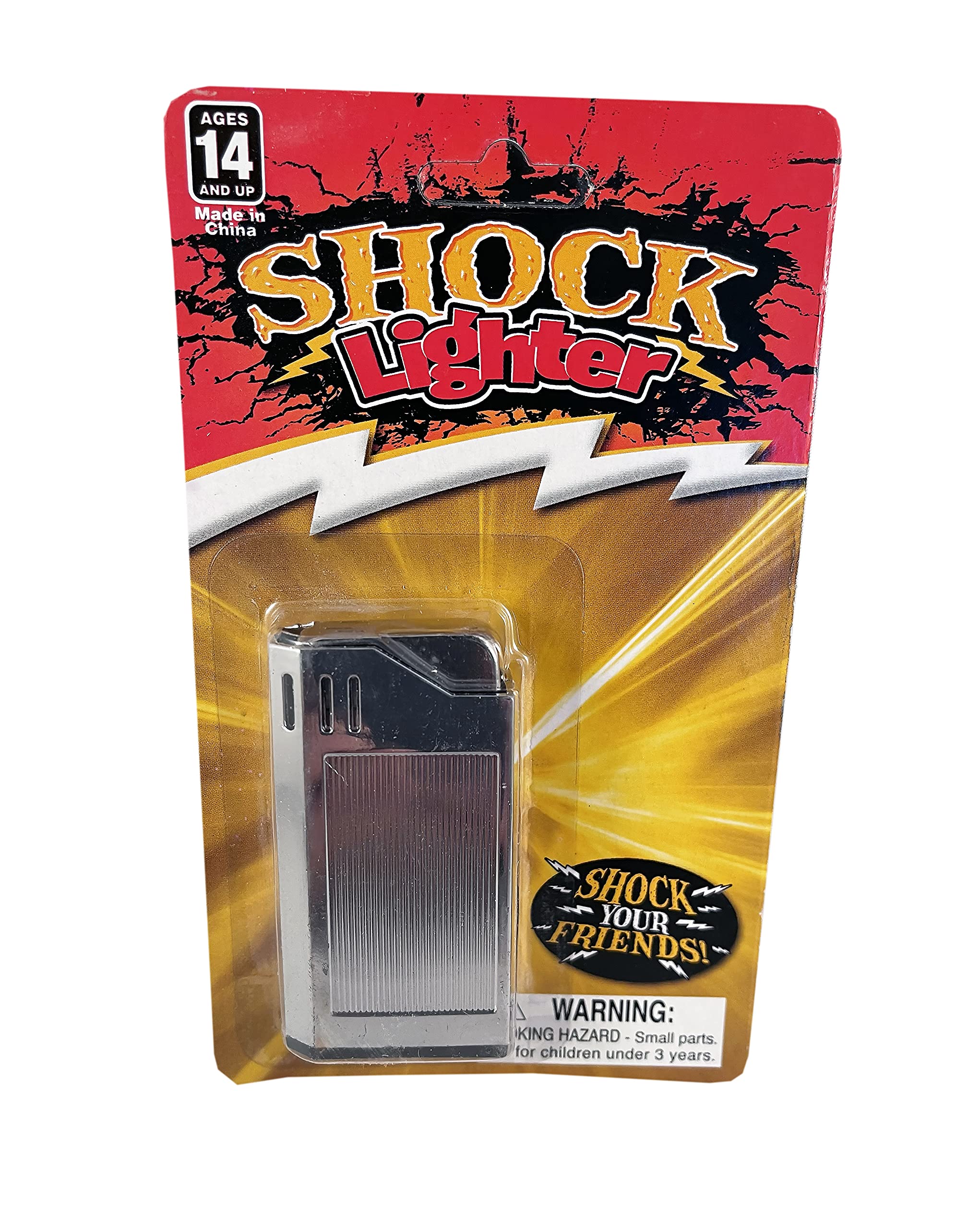 Electric Shock Prank Gag Set - Funny Fake Pen, Lighter & Gum Practical Joke Kit for Office, Party & Halloween Pranks