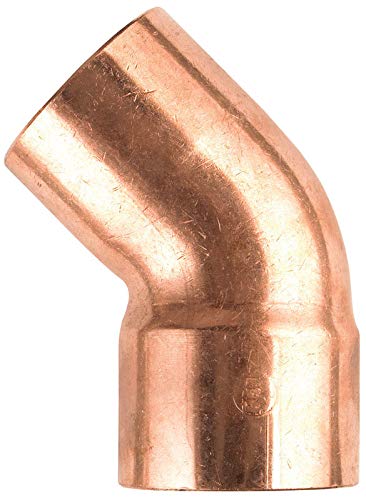 1-1/2 Inch Copper Repair Coupling - Lead-Free Plumbing Fitting for Leak Repair & Pipe Connections - Perfect for Home Plumbing, HVAC & DIY Projects