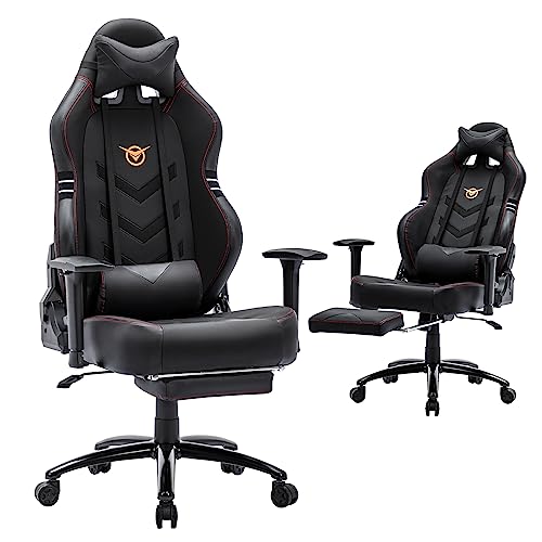 Black With Footrest
