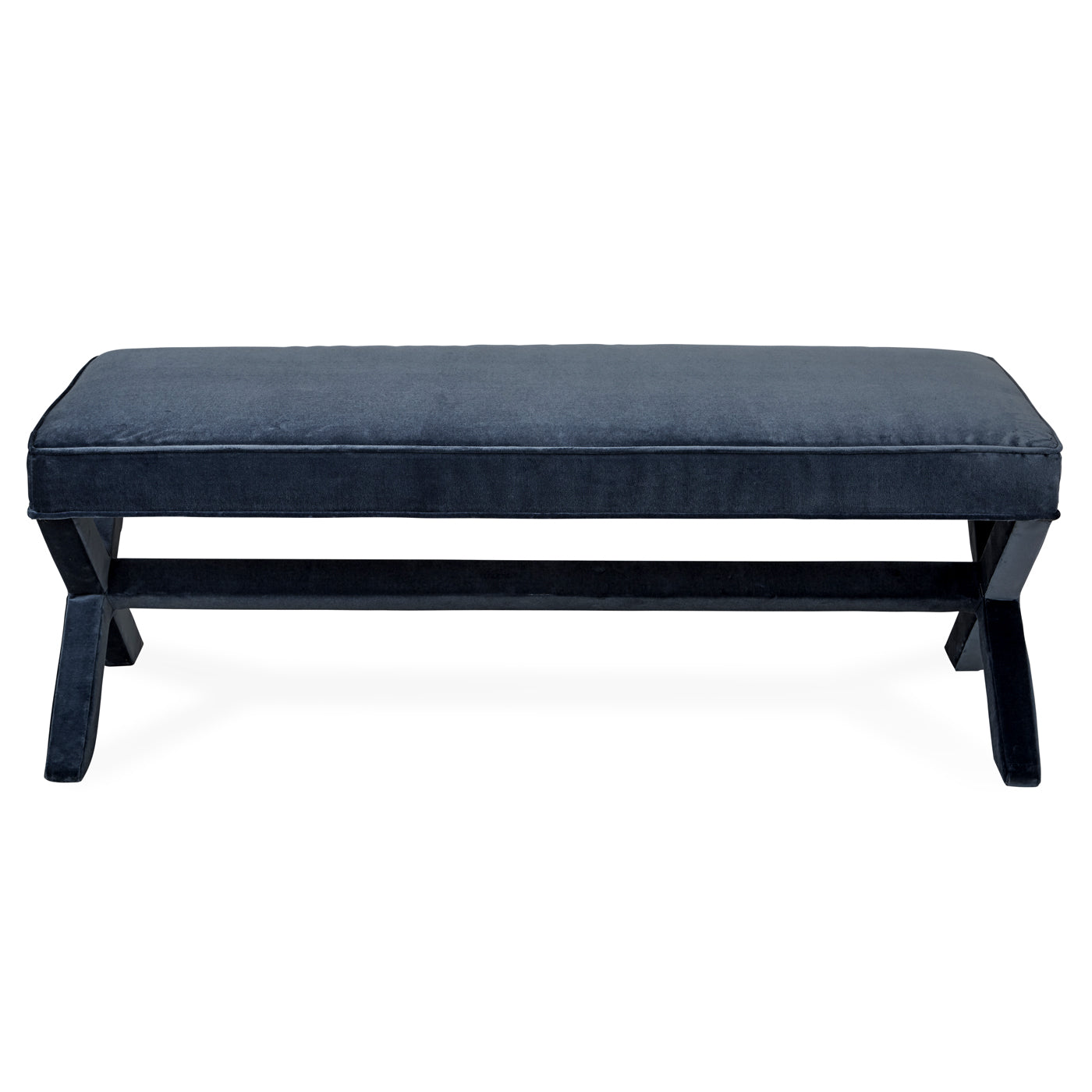 Double X Bench - Sturdy and Stylish Outdoor/Indoor Wooden Bench for Patio, Garden, or Living Room - Perfect for Relaxing, Lounging, and Decorating Your Space
