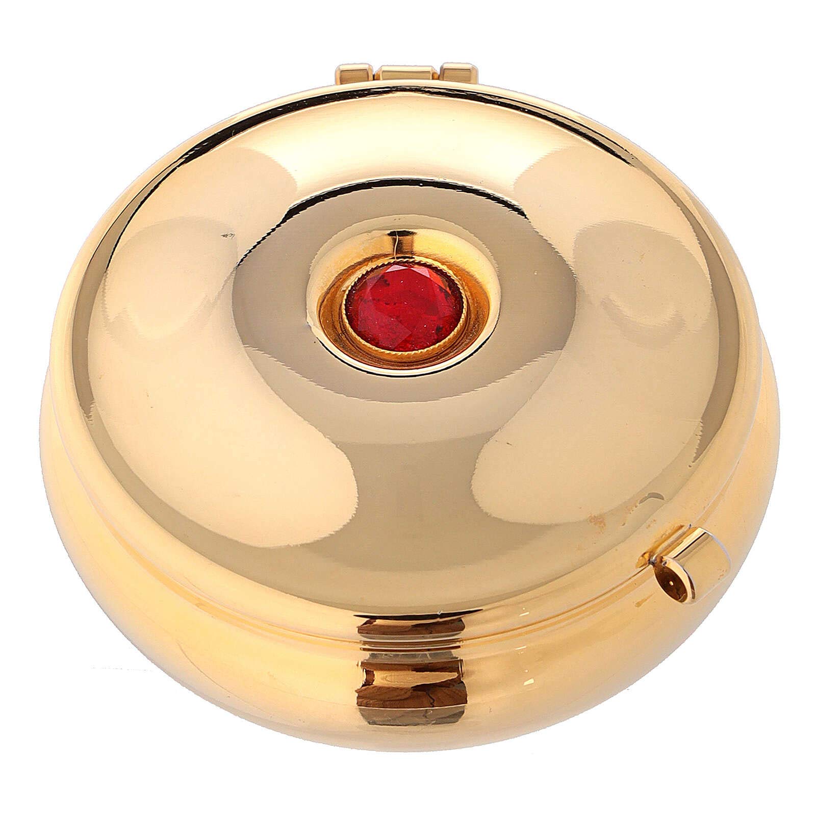 PYX with Red Stone and Red Bag - Elegant Jewelry for Women, Perfect for Parties, Weddings & Special Occasions