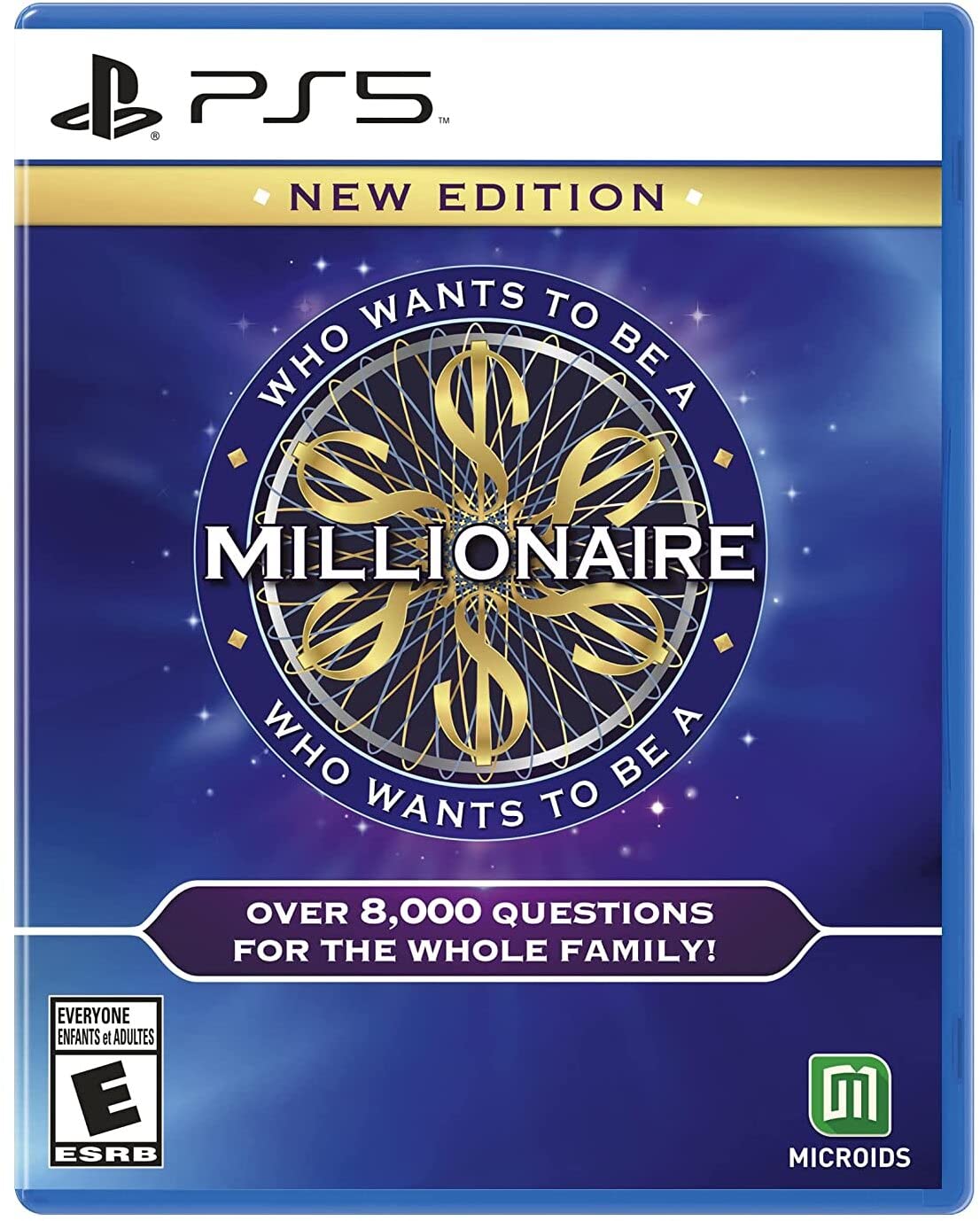 Who Wants to Be a Millionaire? - New Edition (PS5) - PlayStation 5 Game - Family Trivia Party Game for Game Nights & Entertainment