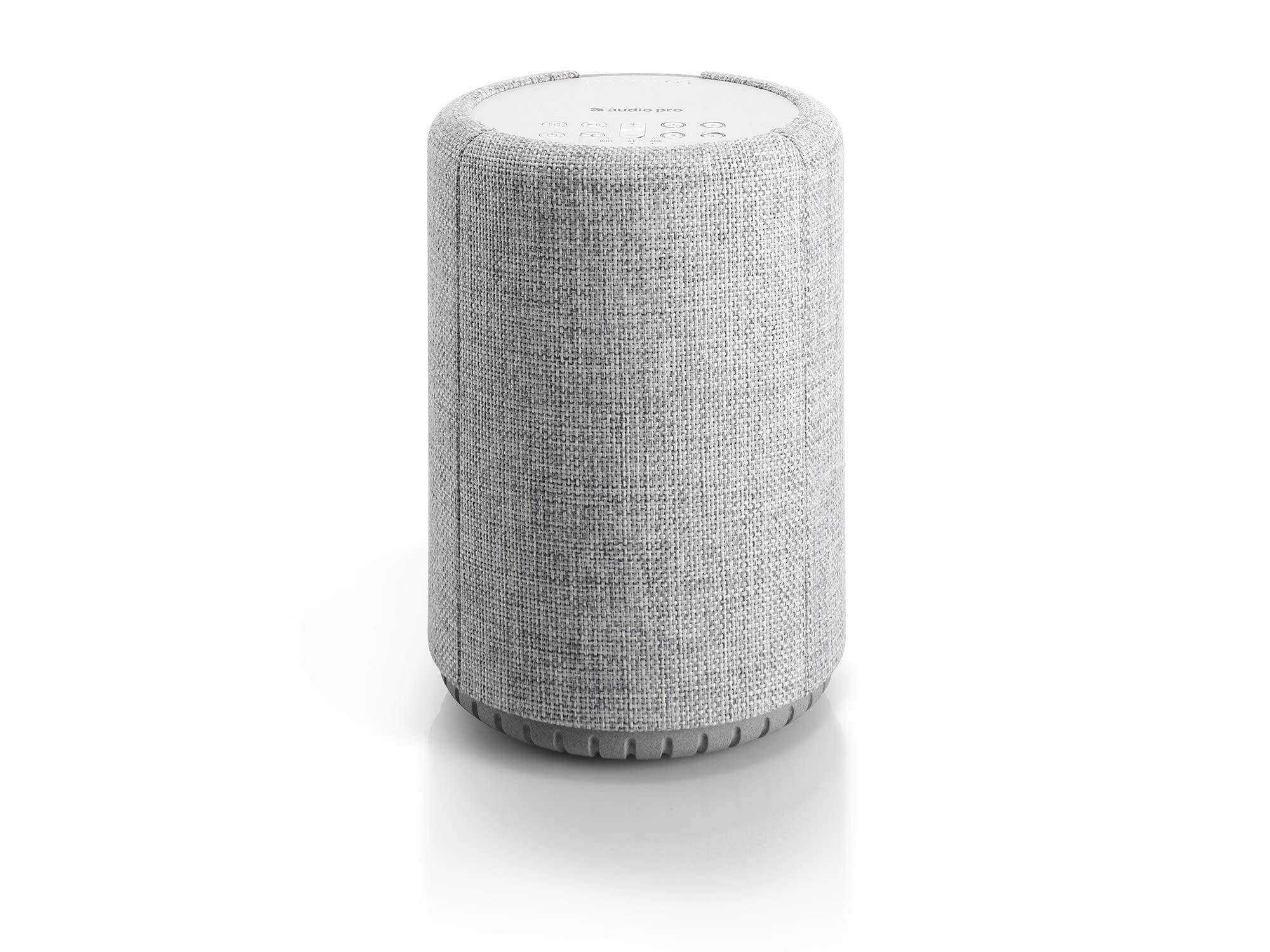 Audio Pro Portable Bluetooth Speaker - High Fidelity Wireless Speaker with Alexa, Bluetooth, WiFi, Spotify & MultiRoom | Perfect for Indoor, Outdoor & Travel Use | Light Grey