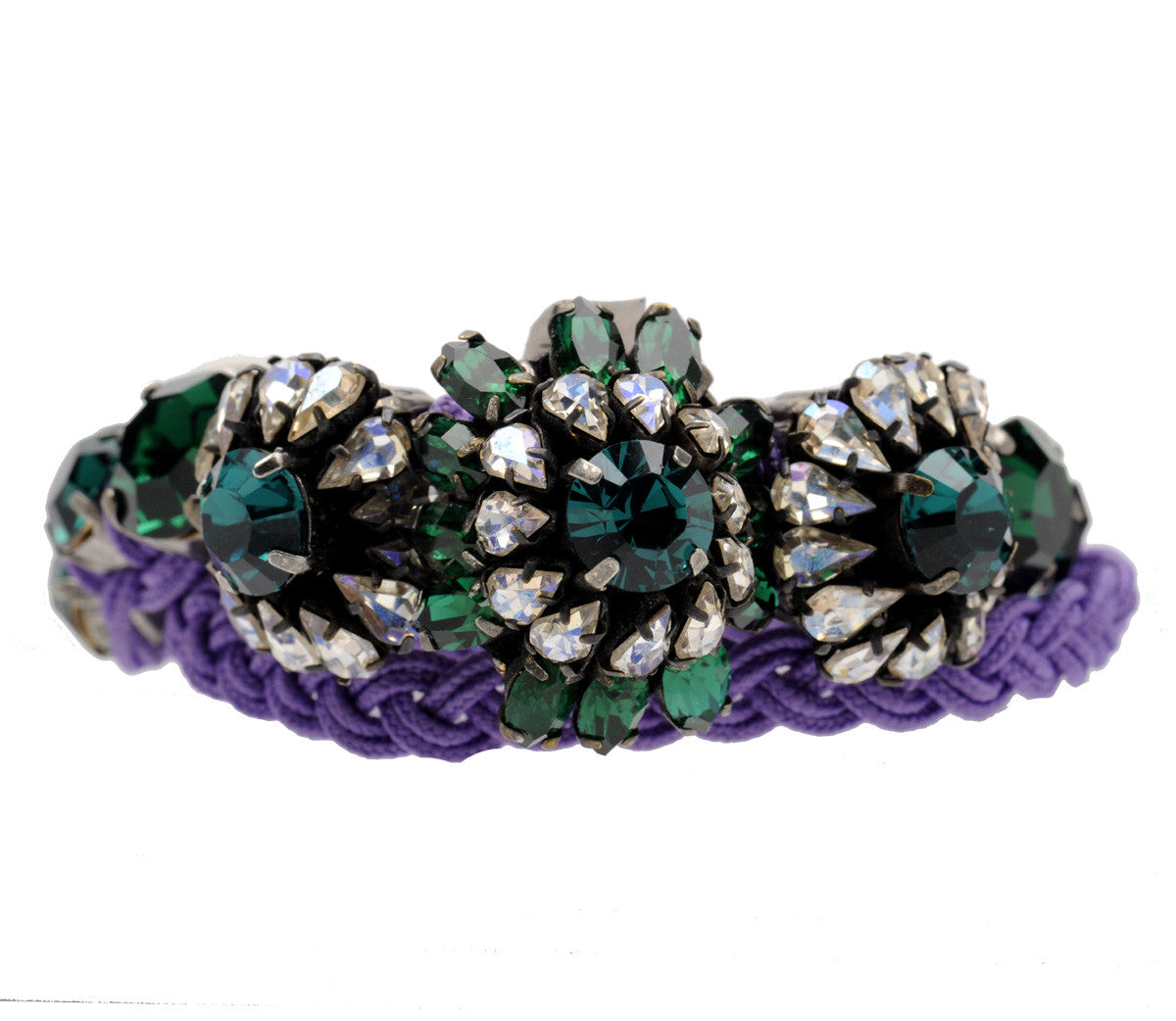 Baraka Rococo Bracelet for Women - Elegant Vintage Style Crystal Beaded Adjustable Bangle - Perfect for Parties, Weddings & Special Occasions