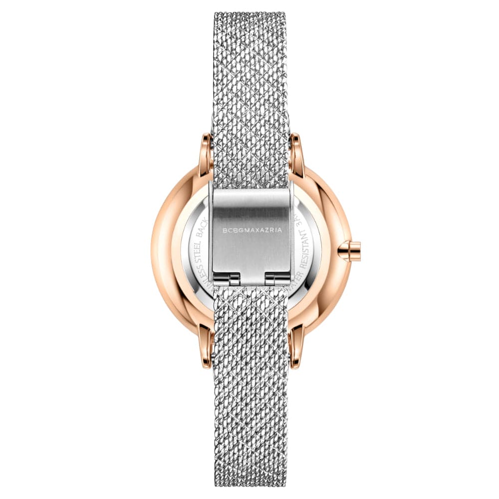 BCBGMAXAZRIA BG51136011 Women's Luxury Watch - Elegant Stainless Steel Bracelet, Water Resistant, Perfect for Office, Party & Everyday Wear