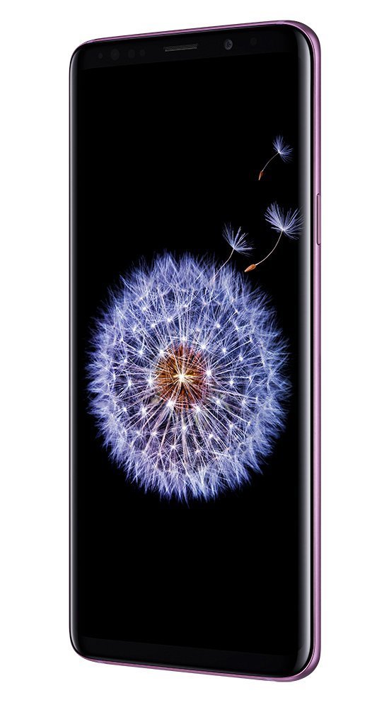 Samsung Galaxy S9 Unlocked Smartphone - 64GB Lilac Purple (International GSM Version) - Water Resistant, Super Slow-Mo Camera - Perfect for Travel & Business Use