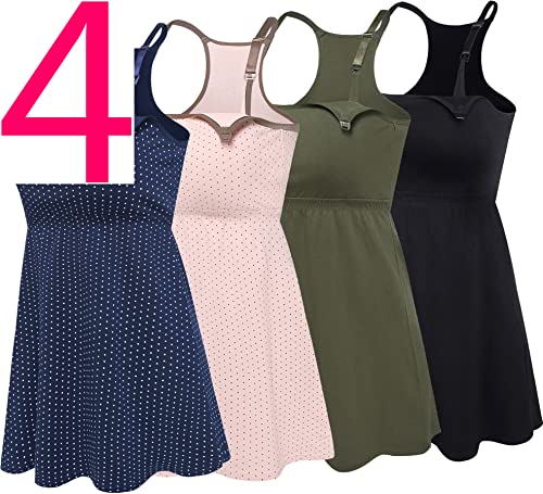Zblack+army Green+navy Dot+pink Dot 4pack