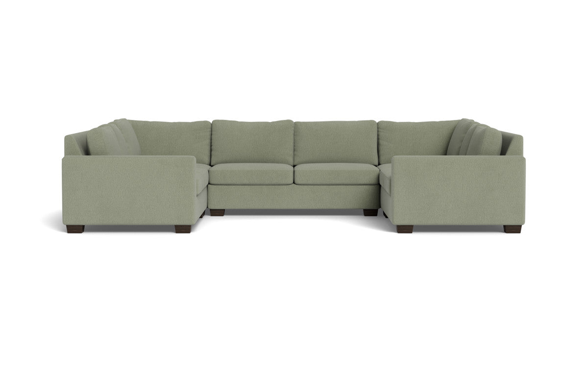 Track 141 Corner Sofa U Sectional - Modern L-Shaped Couch with Reversible Chaise, Soft Fabric Upholstery for Living Room, Family Room & Home Theater Comfort | Perfect for Small Spaces & Apartment Living