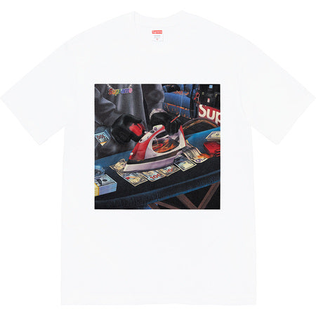Supreme Gas Graphic T-Shirt for Men - White Cotton Tee - Streetwear Fashion for Casual Wear & Urban Style