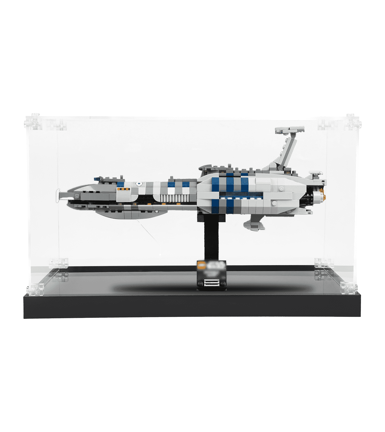 LEGO Star Wars Invisible Hand 75377 Display Case - Clear Acrylic Protection for Collectible Models | Perfect for Showcasing & Preserving Your Star Wars LEGO Collection at Home or Office