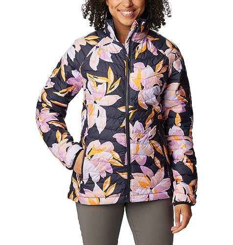Dark Nocturnal Poinsettia Print