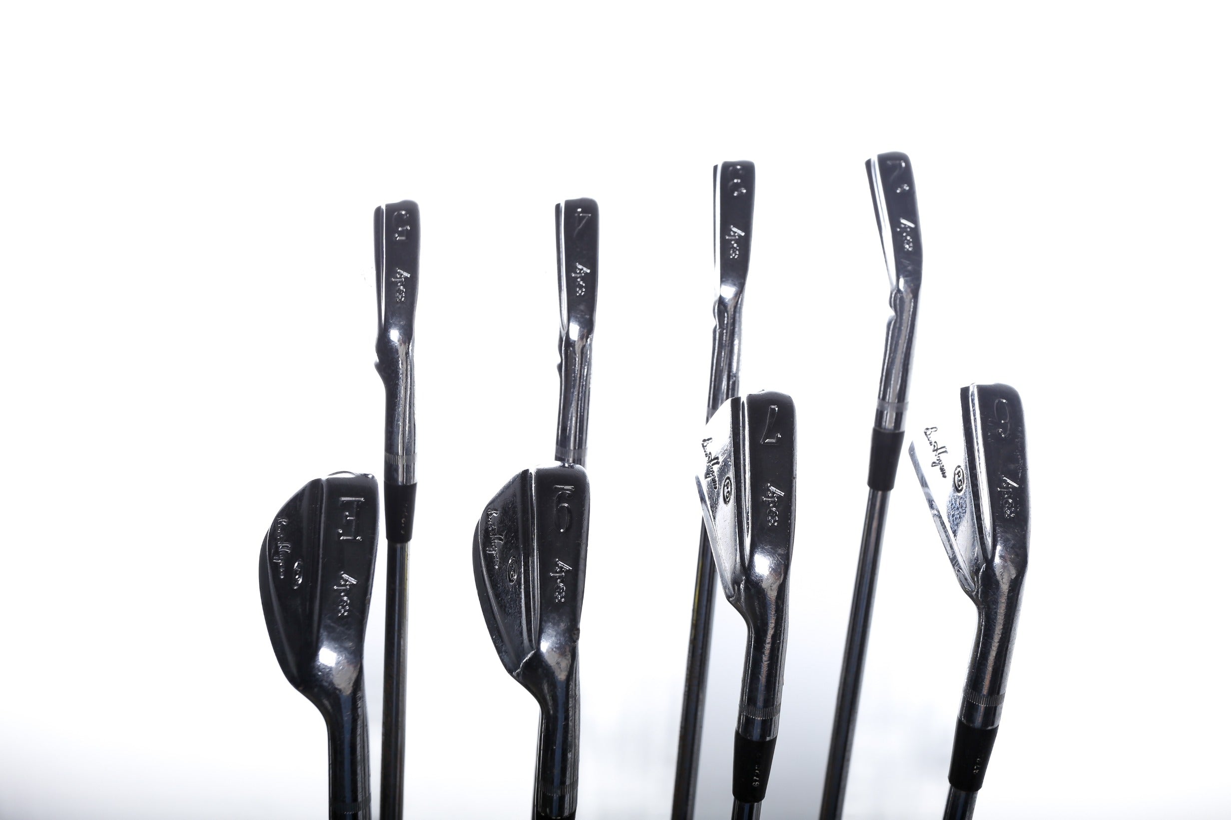 Used Ben Hogan Apex PC Iron Set - Right Handed 3-9 Iron & Wedge Stiff Flex Golf Clubs for Men | Perfect for Driving Range Practice & Course Play