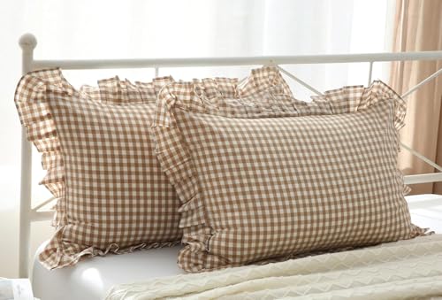 Taupe White Plaid