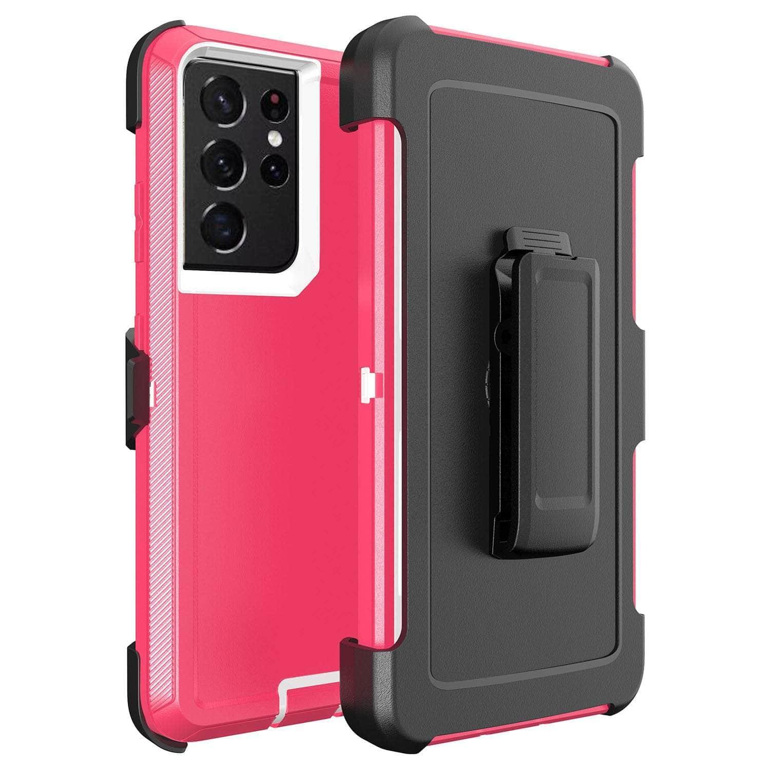 Durable Rugged Armor Shockproof Case for Samsung Galaxy S23 Ultra - Perfect for Outdoor Adventures & Extreme Protection